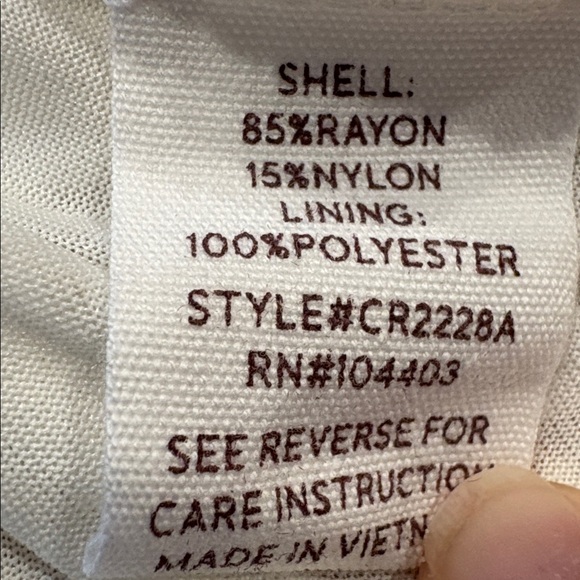 Blu Pepper Tan White Abstract Print Ruffle Strap Smocked Mini Dress Women’s M H4 - Picture 5 of 5